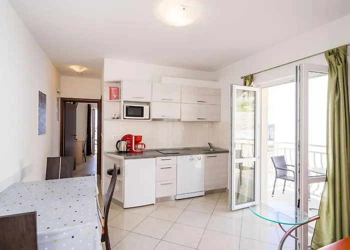 Samba- Premium One-bedroom With Balcony And Sea View Appartement Mlini